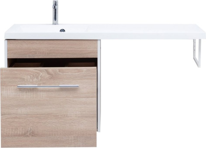Тумба с раковиной Aquanet Августа 120 L дуб сонома