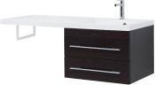 Тумба с раковиной Aquanet Нота 120 R венге