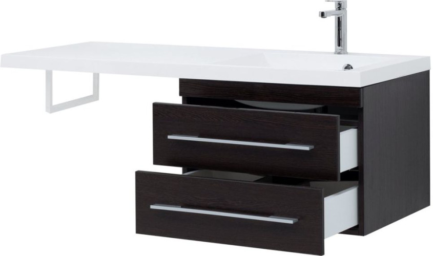 Тумба с раковиной Aquanet Нота 120 R венге