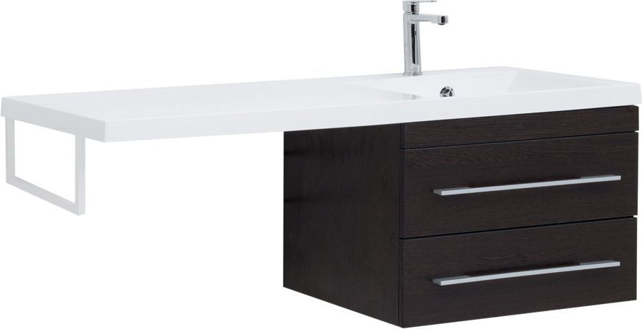 Тумба с раковиной Aquanet Нота 120 R венге