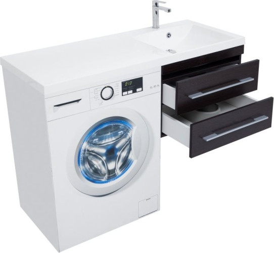 Тумба с раковиной Aquanet Нота 120 R венге