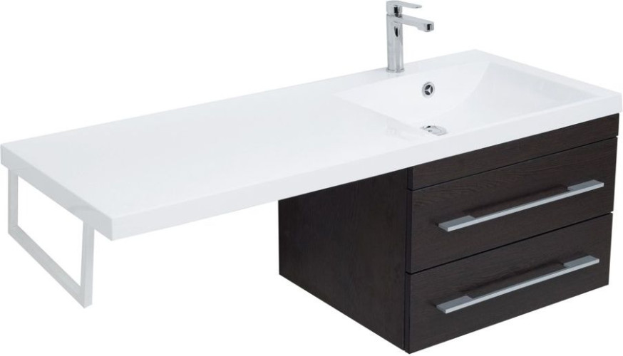 Тумба с раковиной Aquanet Нота 120 R венге