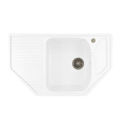 Мойка из искусственного мрамора MIXLINE ML-GM24 49x78 (532405)