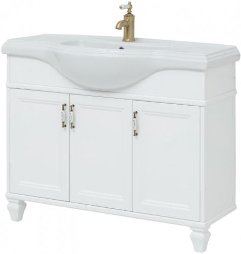 Тумба под раковину Aquanet Валенса 100 (Классик) белый