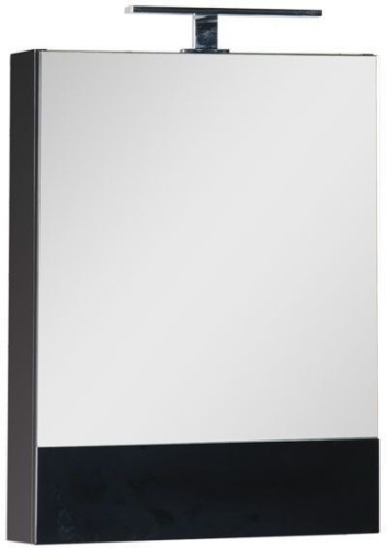 Зеркало-шкаф Aquanet Нота 58 черный