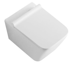 Унитаз подвесной безободковый Bauedge Stil NS0001-PRO, белый