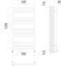 Полотенцесушитель TERMINUS Люкс Сицилия П18 500х1200 NEW