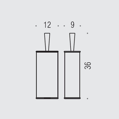 Ершик для унитаза Colombo Design Khala В9405.000