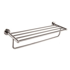 Полка для полотенец с держателем KAISER хром (латунь) (KH-2009)