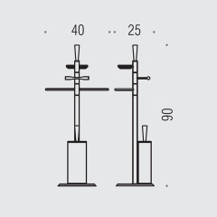 Напольная стойка Colombo Design Isole pantane B9409.000