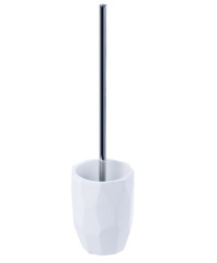 Ёрш для унитаза Fixsen Flat, белый (FX-2905)