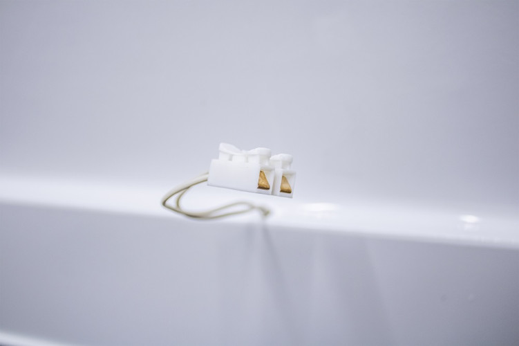 Зеркало Quadro 80 alum с подсветкой Sansa