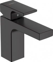 Смеситель для раковины Hansgrohe Vernis Shape, матовый чёрный (71569670)