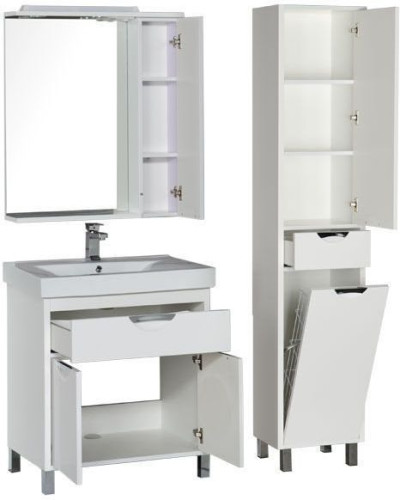 Мебель для ванной Aquanet Гретта 75 белый
