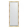 Зеркало напольное с фацетом EVOFORM в багетной раме травленое серебро, 84х204 см, BY 6128