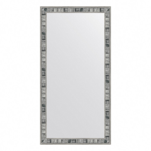 Зеркало настенное EVOFORM в багетной раме состаренное дерево, 52х102 см, BY 7493