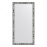 Зеркало настенное EVOFORM в багетной раме состаренное дерево, 52х102 см, BY 7493