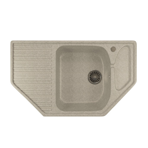 Мойка из искусственного мрамора MIXLINE ML-GM24 49x78 (525193)