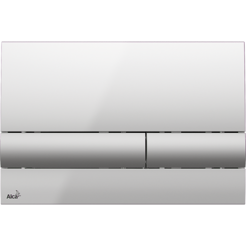 Кнопка смыва alcadrain M1713 24.7х1.9х16.5 для инсталляции, пластик, цвет Хром (M1713)