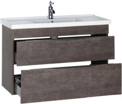 Тумба под раковину Aquanet Эвора 100 дуб антик