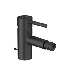 Смеситель для биде KLUDI BOZZ BLACK однорычажный, с донным клапаном, черный матовый (385333976)