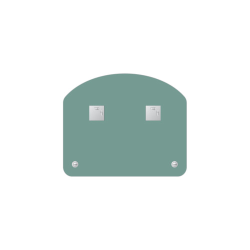 Зеркало настенное с полочкой Optima EVOFORM 60х50 см, BY 0517