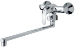 Смеситель для ванны и душа OrasPolara, поворотный излив, хром (1446Y)