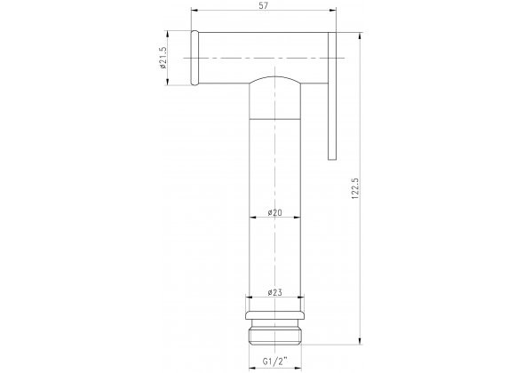 Набор смесителя с гигиеническим душем Aquanet Static 1.03