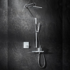 Комплект встроенного смесителя Black&amp;White U7766