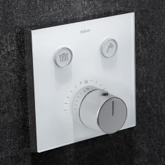 Комплект встроенного смесителя Black&amp;White U7766