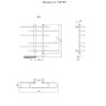 Полотенцесушитель Логика эл ТЭН 60*60 (ЛЦ9)