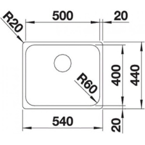 Кухонная мойка Blanco Supra 500-IF