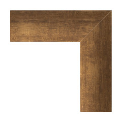 Зеркало настенное EVOFORM в багетной раме состаренная бронза, 76х136 см, BY 1105