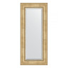 Зеркало настенное с фацетом EVOFORM в багетной раме состаренное серебро с орнаментом, 62х142 см, BY 3532