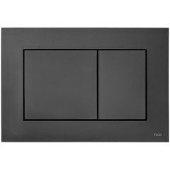 Кнопка смыва для унитаза Tece Now 9240407 черная матовая или 9240403 глянцевая 