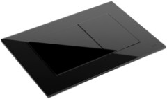 Кнопка смыва для унитаза Tece Now 9240407 черная матовая или 9240403 глянцевая 