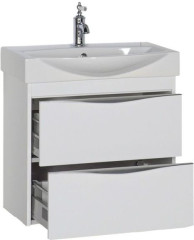 Тумба с раковиной Aquanet Франка 65 белый
