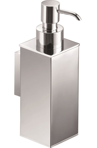 Sanibano Celeste, настенный металлический дозатор, цвет хром