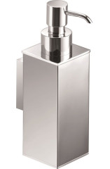 Sanibano Celeste, настенный металлический дозатор, цвет хром