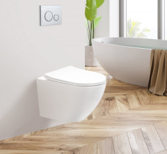Чаша подвесного унитаза BelBagno SFERA-R BB046CHR