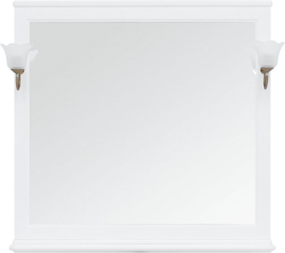 Зеркало Aquanet Валенса NEW 105 белый