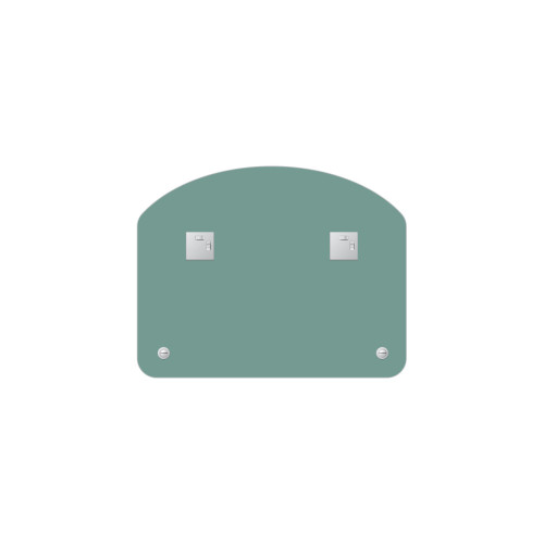 Зеркало настенное с полочкой Optima EVOFORM 70х55 см, BY 0518