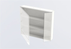 Зеркало-шкаф Aquanet Верона 70 черный