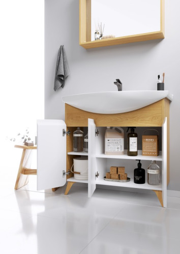 Напольная тумба 105 см Aqwella BAS0110DZ