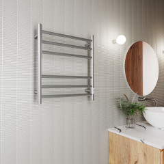 Полотенцесушитель электрический (лесенка) Bauedge Stil DB-0044, 50x60 см