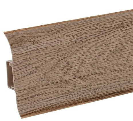 Плинтус Ideal Comfort с кабель каналом Дуб оливье 220