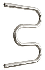 Полотенцесушитель водяной Двин форма М-образная 50х40, цвет Хром (4627085932994)