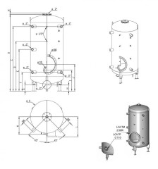 Буферная ёмкость ACV LCA 300 TP