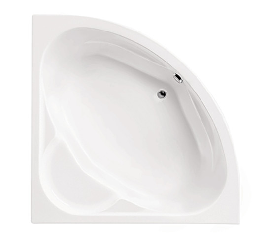 Ванна акриловая Santek КАРИБЫ симметричная 140х140 белая