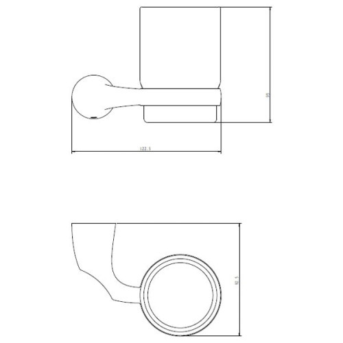Подстаканник Rush Devon DE75310